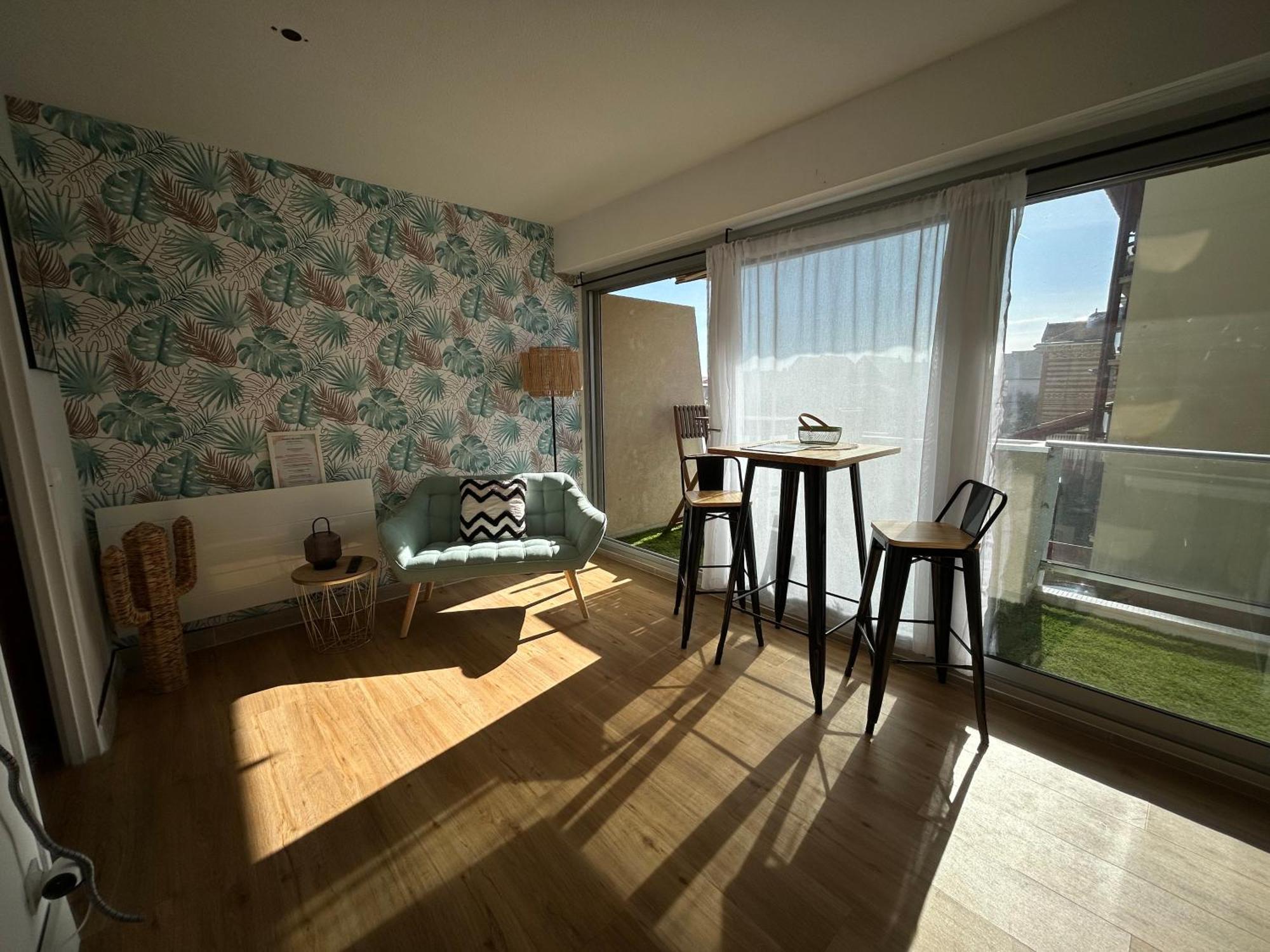 Cosy Studio Avec Vue Sur L'Ocean Лаканау Екстериор снимка