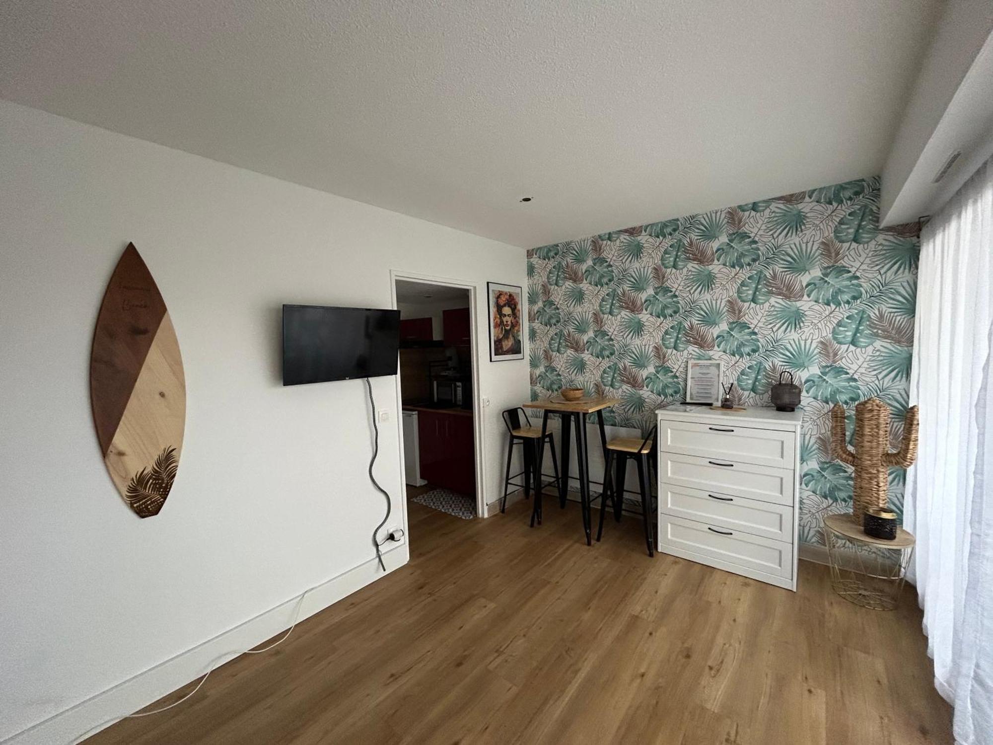 Cosy Studio Avec Vue Sur L'Ocean Лаканау Екстериор снимка