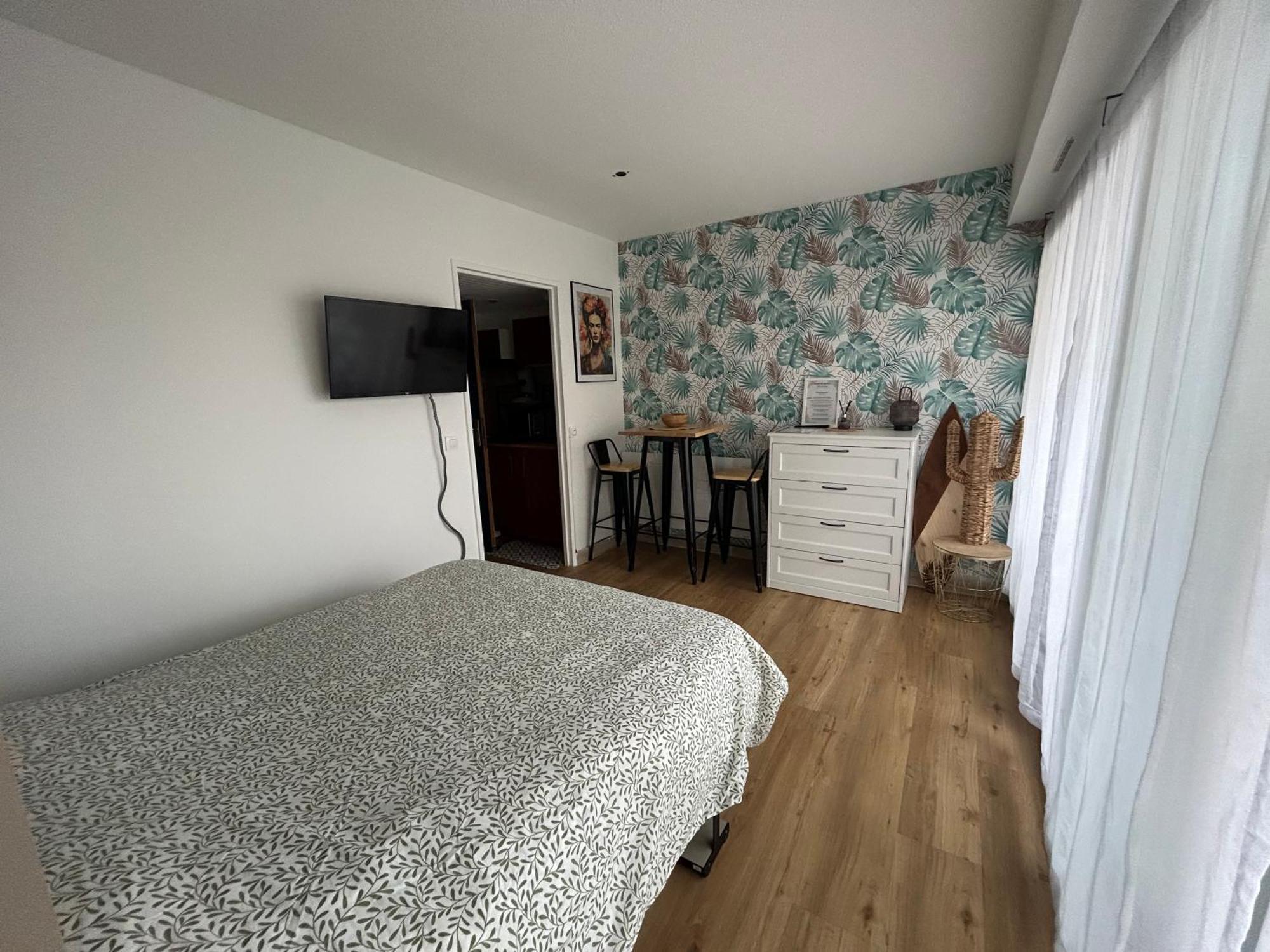Cosy Studio Avec Vue Sur L'Ocean Лаканау Екстериор снимка